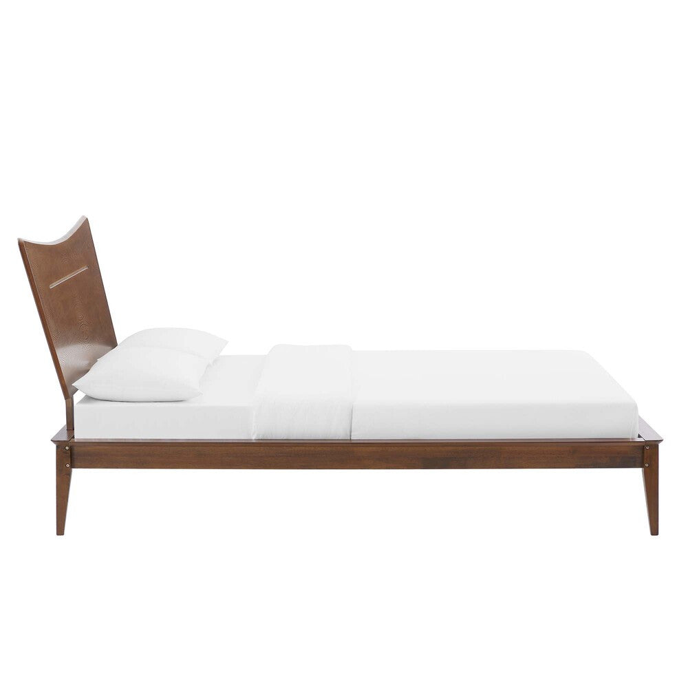 MOD-6250-WAL Astra Wood Queen Platform Bed by Modway