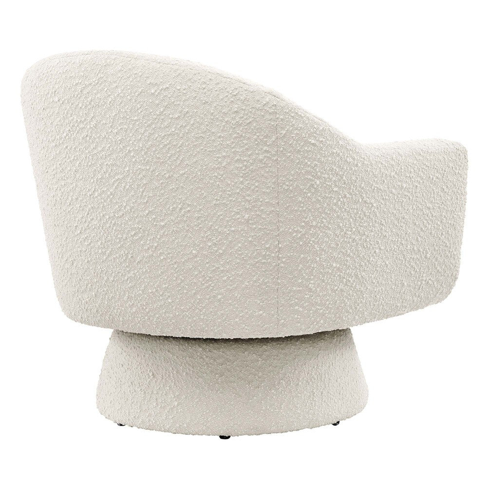 Modway Astral Boucle Fabric Swivel Chair by Modway-EEI-6359