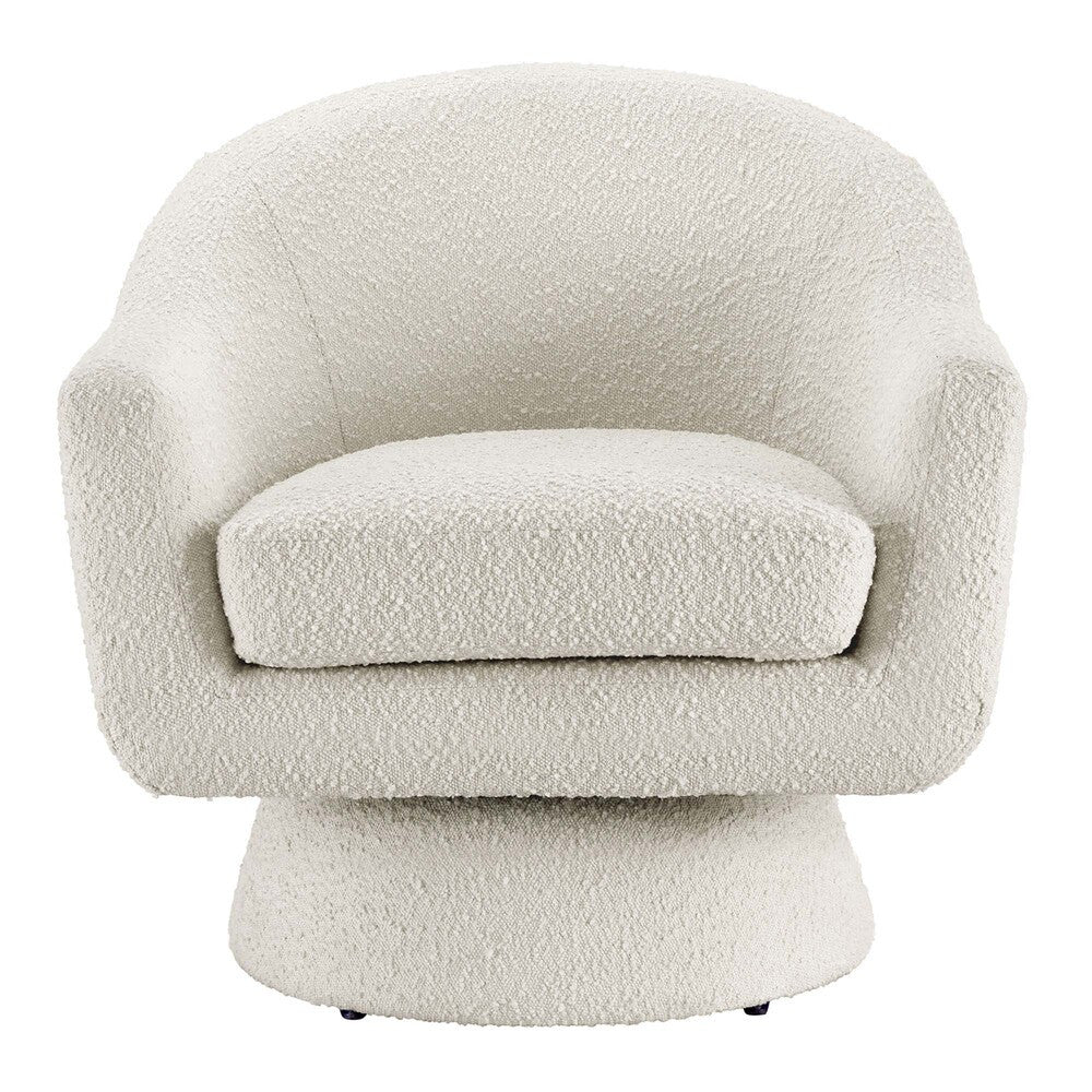 Modway Astral Boucle Fabric Swivel Chair by Modway-EEI-6359