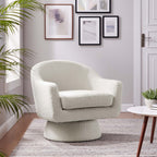 Modway Astral Boucle Fabric Swivel Chair by Modway-EEI-6359
