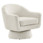 Modway Astral Boucle Fabric Swivel Chair by Modway-EEI-6359