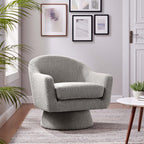 Modway Astral Boucle Fabric Swivel Chair by Modway-EEI-6359