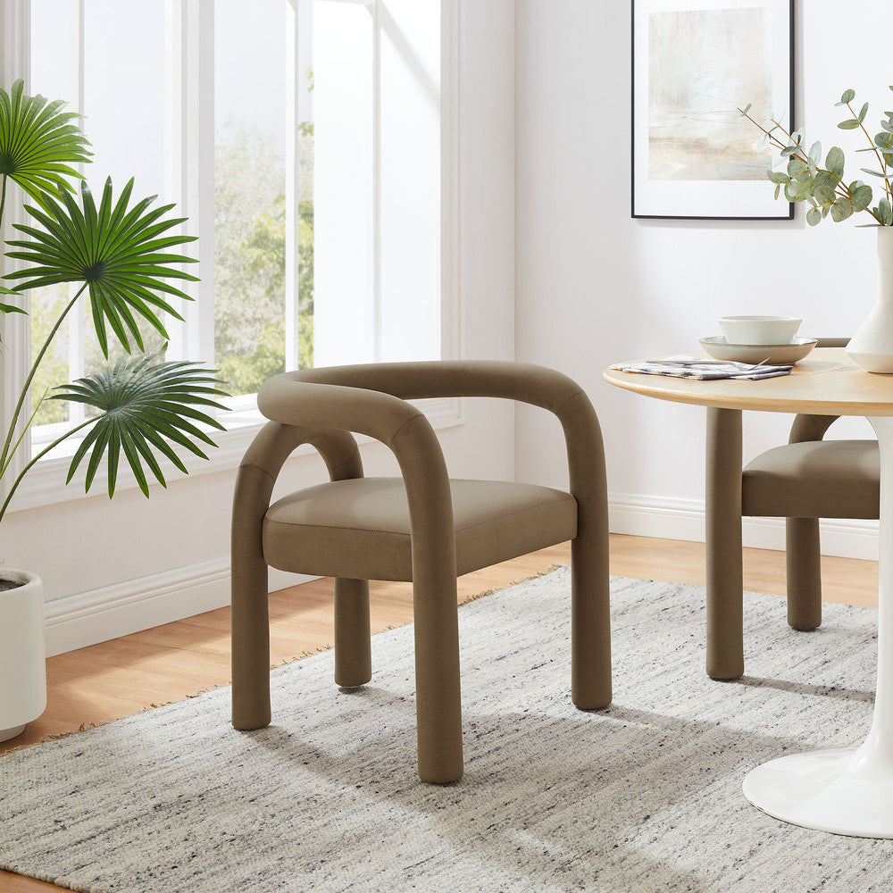 Modway Astrid Performance Velvet Dining Chair by Modway-EEI-7104