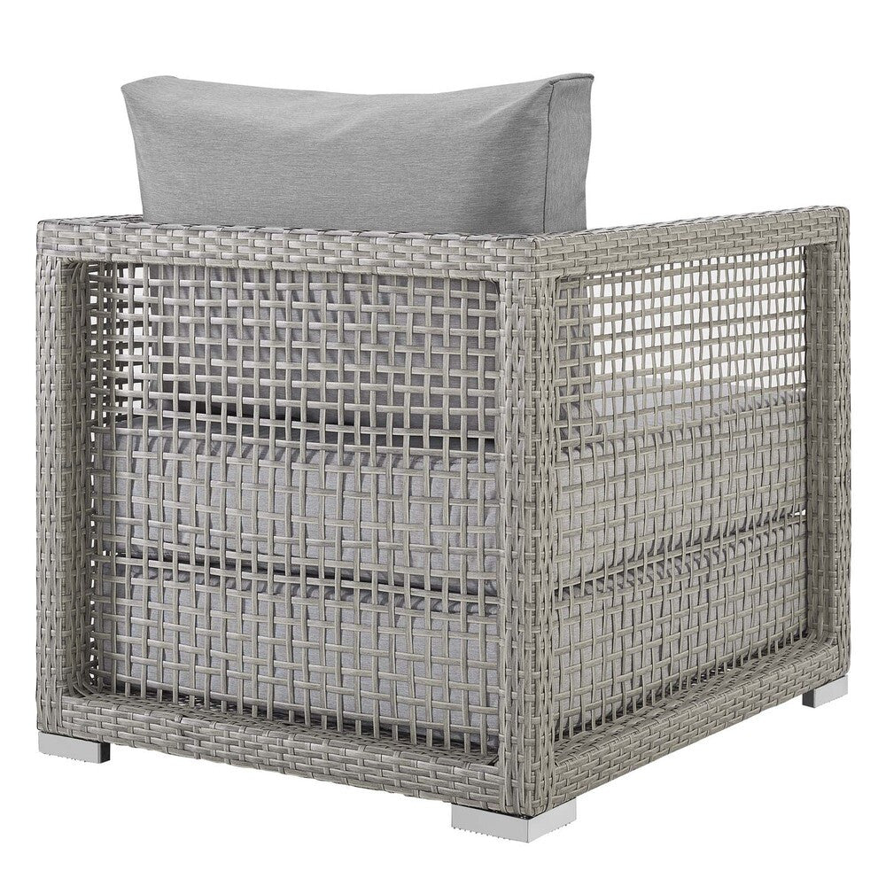 EEI-3595 Aura 3 Piece Outdoor Patio Wicker Rattan Set by Modway