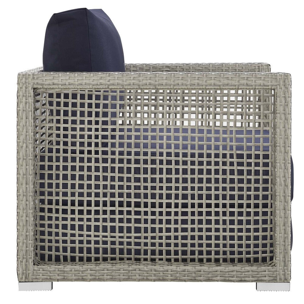 EEI-3595 Aura 3 Piece Outdoor Patio Wicker Rattan Set by Modway
