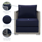 EEI-3597 Aura 3 Piece Outdoor Patio Wicker Rattan Set by Modway