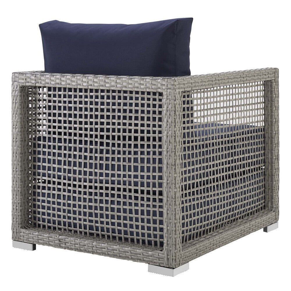 EEI-3597 Aura 3 Piece Outdoor Patio Wicker Rattan Set by Modway