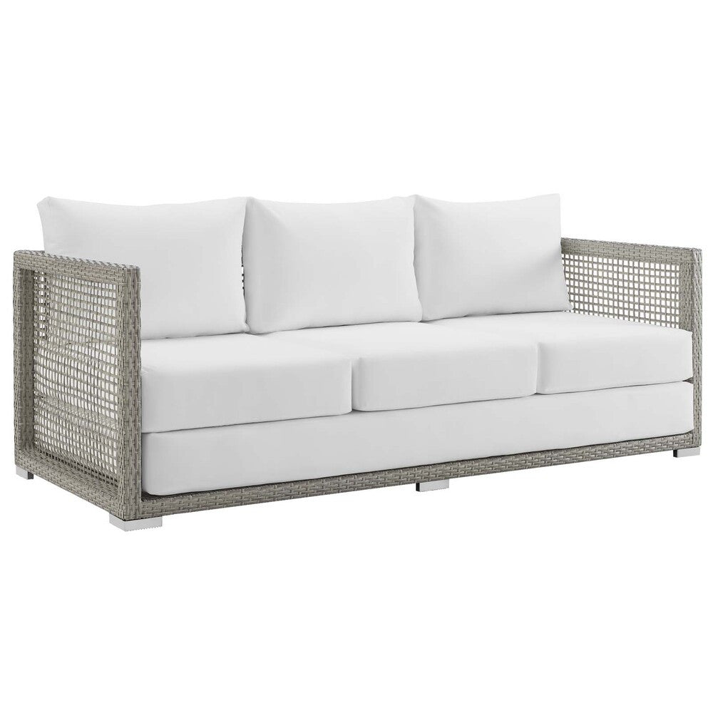 EEI-3598 Aura 3 Piece Outdoor Patio Wicker Rattan Set by Modway