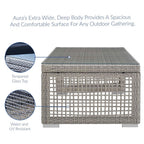 EEI-3599 Aura 3 Piece Outdoor Patio Wicker Rattan Set by Modway