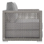EEI-3596 Aura 4 Piece Outdoor Patio Wicker Rattan Set by Modway