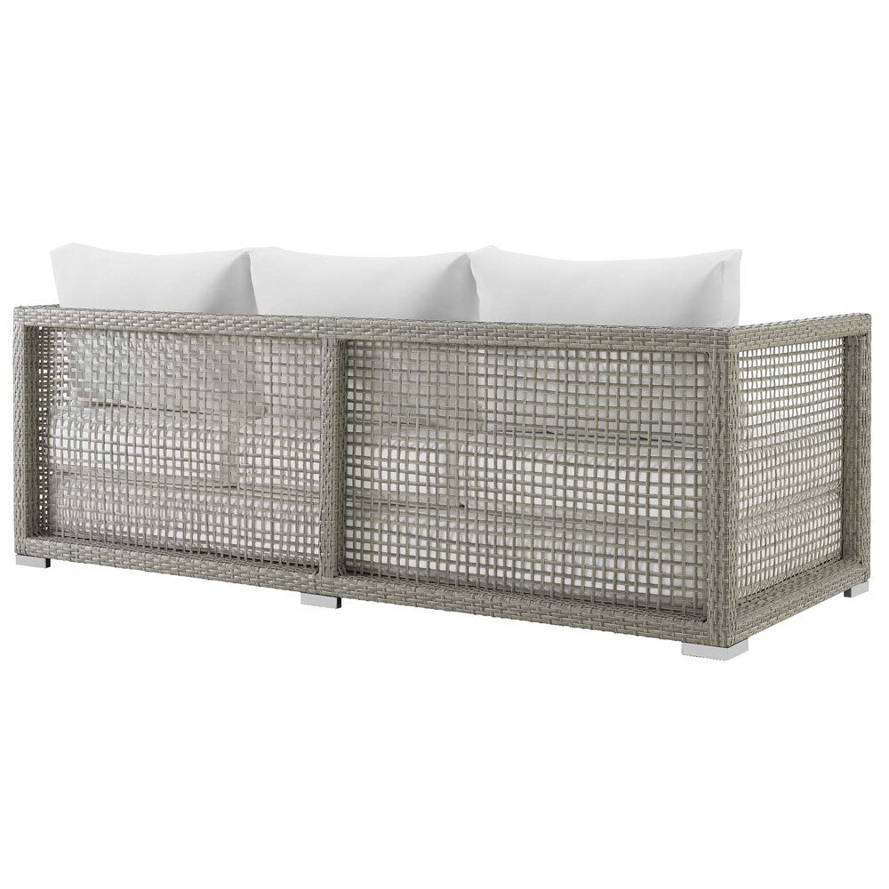 EEI-3596 Aura 4 Piece Outdoor Patio Wicker Rattan Set by Modway