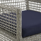 EEI-3560 Aura 7 Piece Outdoor Patio Wicker Rattan Set by Modway