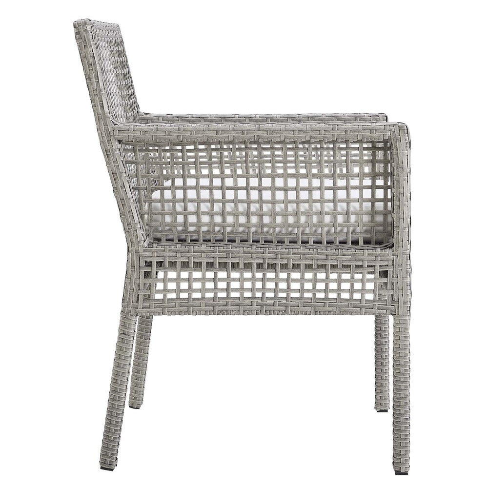 EEI-3560 Aura 7 Piece Outdoor Patio Wicker Rattan Set by Modway