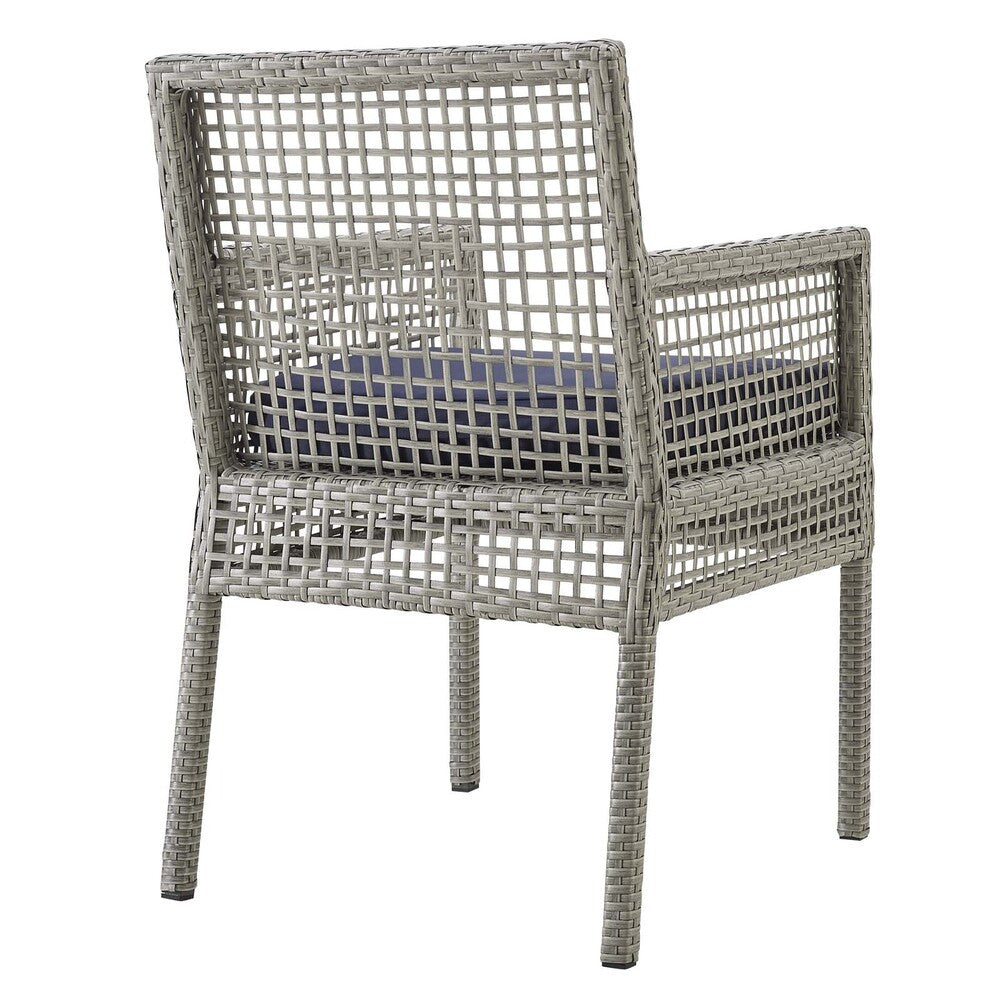 EEI-3561 Aura Outdoor Patio Wicker Rattan Dining Armchair Set of 2 by Modway