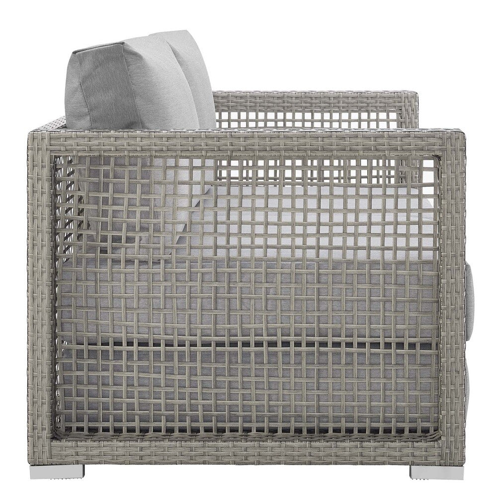 EEI-2924 Aura Outdoor Patio Wicker Rattan Loveseat by Modway
