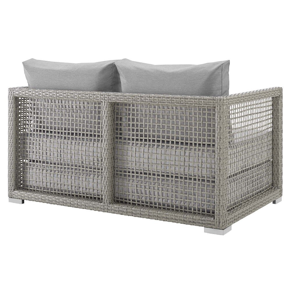 EEI-2924 Aura Outdoor Patio Wicker Rattan Loveseat by Modway