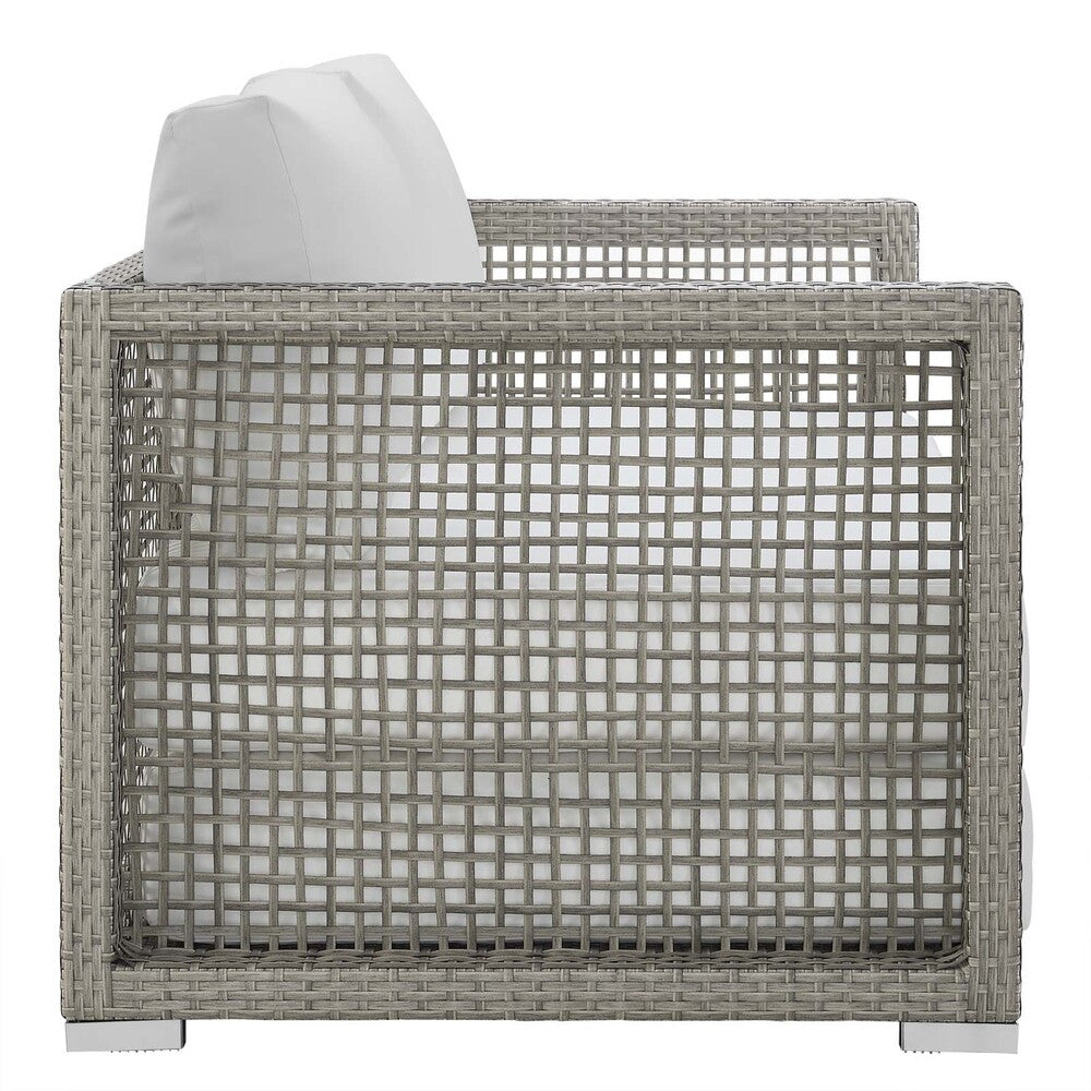EEI-2924 Aura Outdoor Patio Wicker Rattan Loveseat by Modway