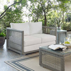 EEI-2924 Aura Outdoor Patio Wicker Rattan Loveseat by Modway