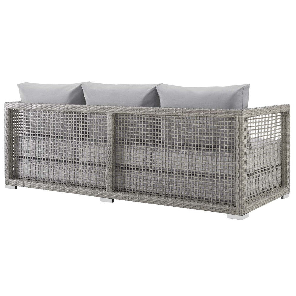 EEI-2923 Aura Outdoor Patio Wicker Rattan Sofa by Modway