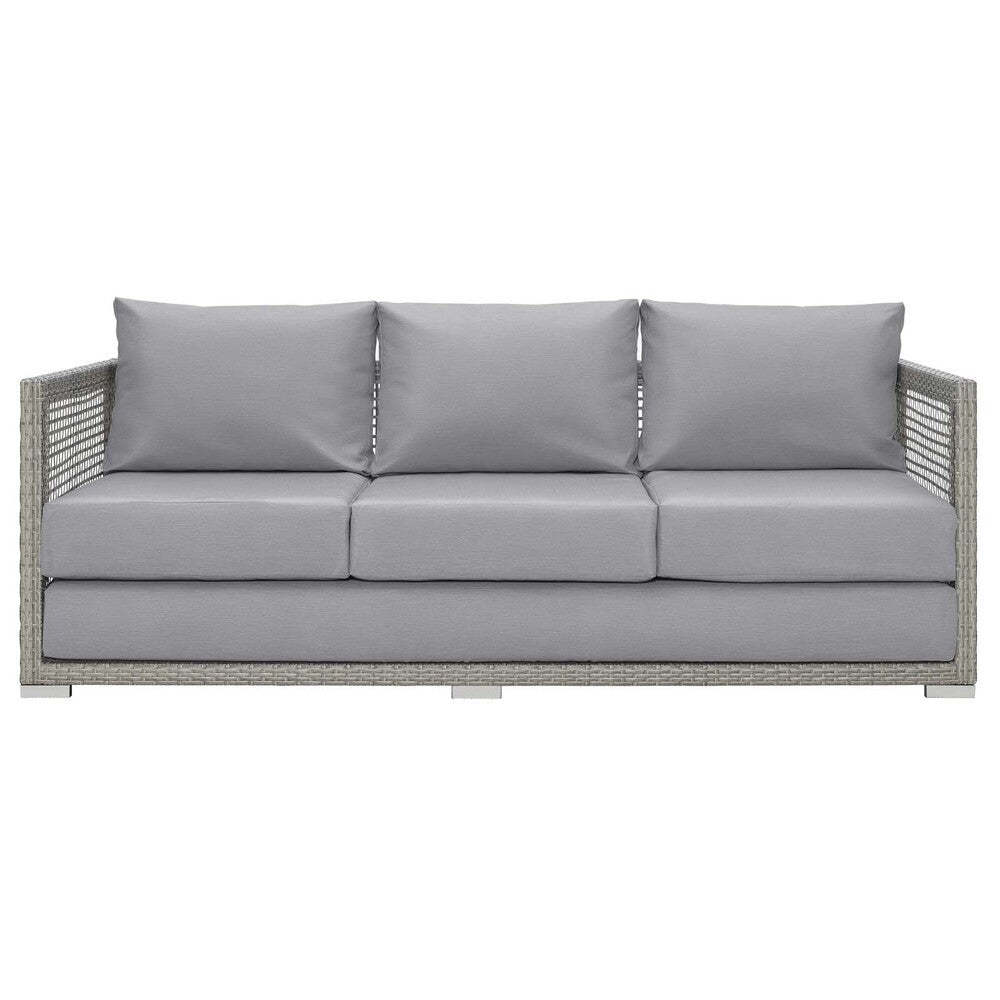EEI-2923 Aura Outdoor Patio Wicker Rattan Sofa by Modway