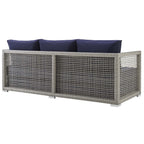 EEI-2923 Aura Outdoor Patio Wicker Rattan Sofa by Modway