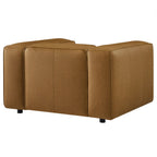 Modway Auren Upholstered Vegan Leather Modular Armchair by Modway-EEI-7120