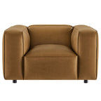 Modway Auren Upholstered Vegan Leather Modular Armchair by Modway-EEI-7120