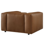 Modway Auren Upholstered Vegan Leather Modular Armchair by Modway-EEI-7120