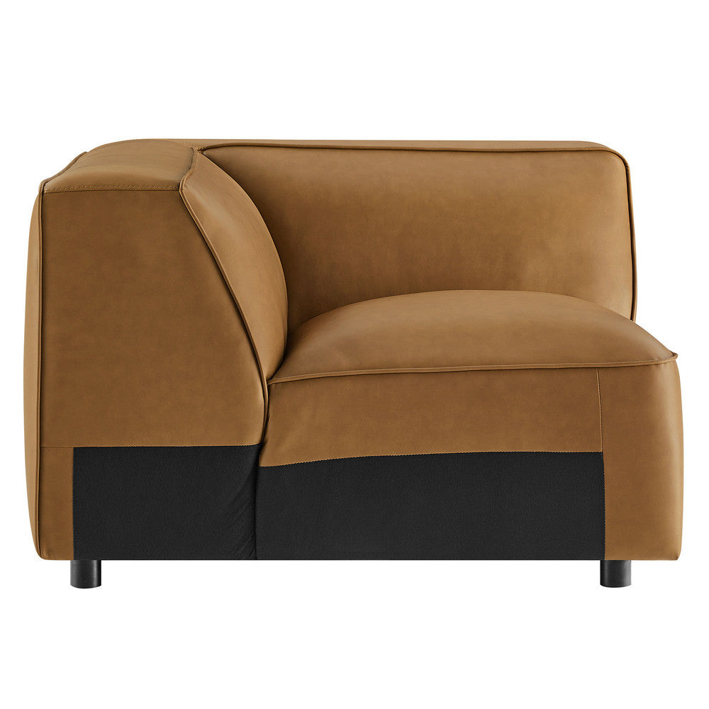 Modway Auren Upholstered Vegan Leather Modular Corner Chair by Modway-EEI-7123