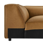 Modway Auren Upholstered Vegan Leather Modular Corner Chair by Modway-EEI-7123