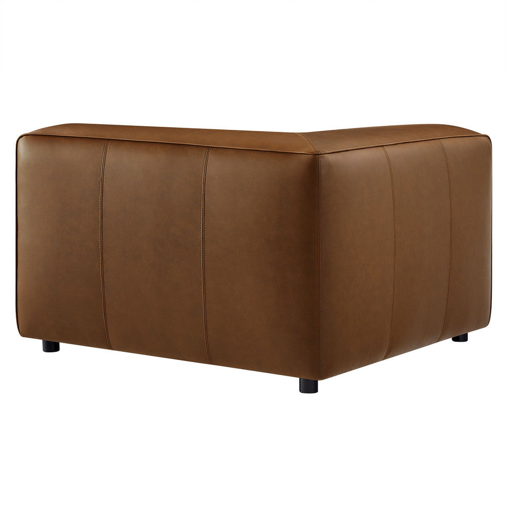 Modway Auren Upholstered Vegan Leather Modular Corner Chair by Modway-EEI-7123