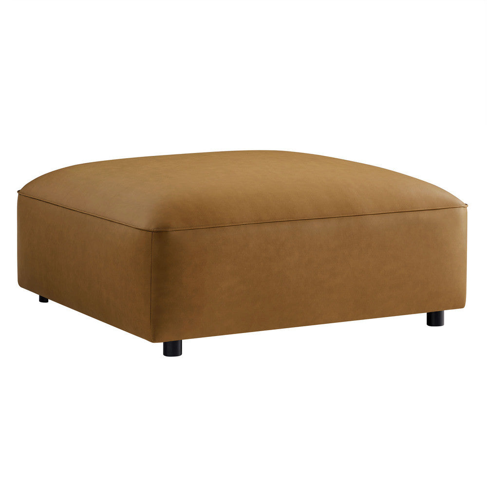 Modway Auren Upholstered Vegan Leather Ottoman by Modway-EEI-7125