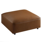 Modway Auren Upholstered Vegan Leather Ottoman by Modway-EEI-7125