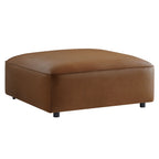 Modway Auren Upholstered Vegan Leather Ottoman by Modway-EEI-7125