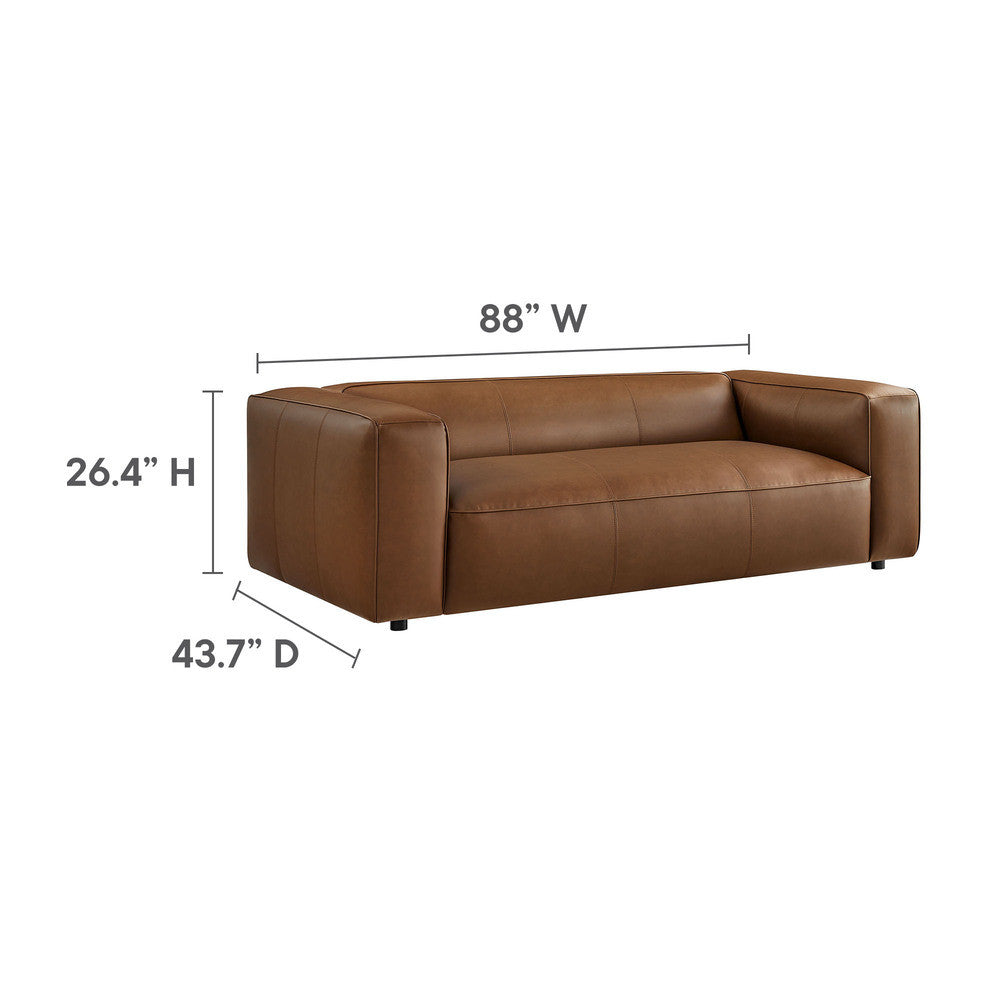 Modway Auren Upholstered Vegan Leather Sofa by Modway-EEI-7119