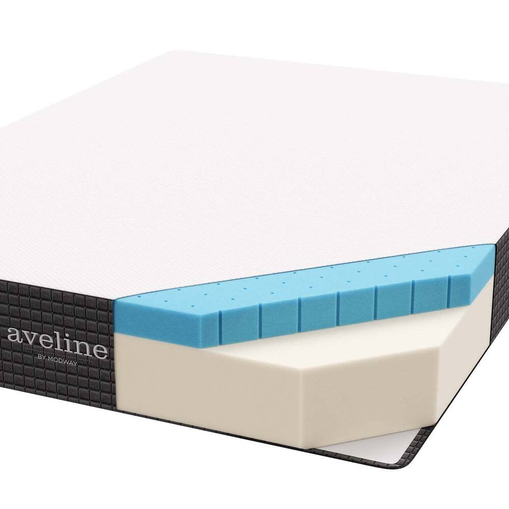 MOD-6079-WHI Aveline 10" California King Mattress by Modway
