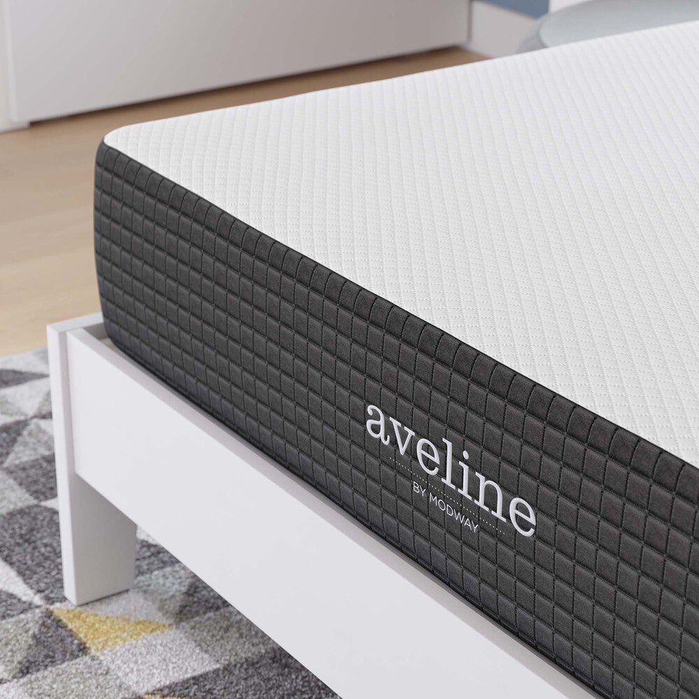 MOD-5488-WHI Aveline 10" Full Mattress by Modway