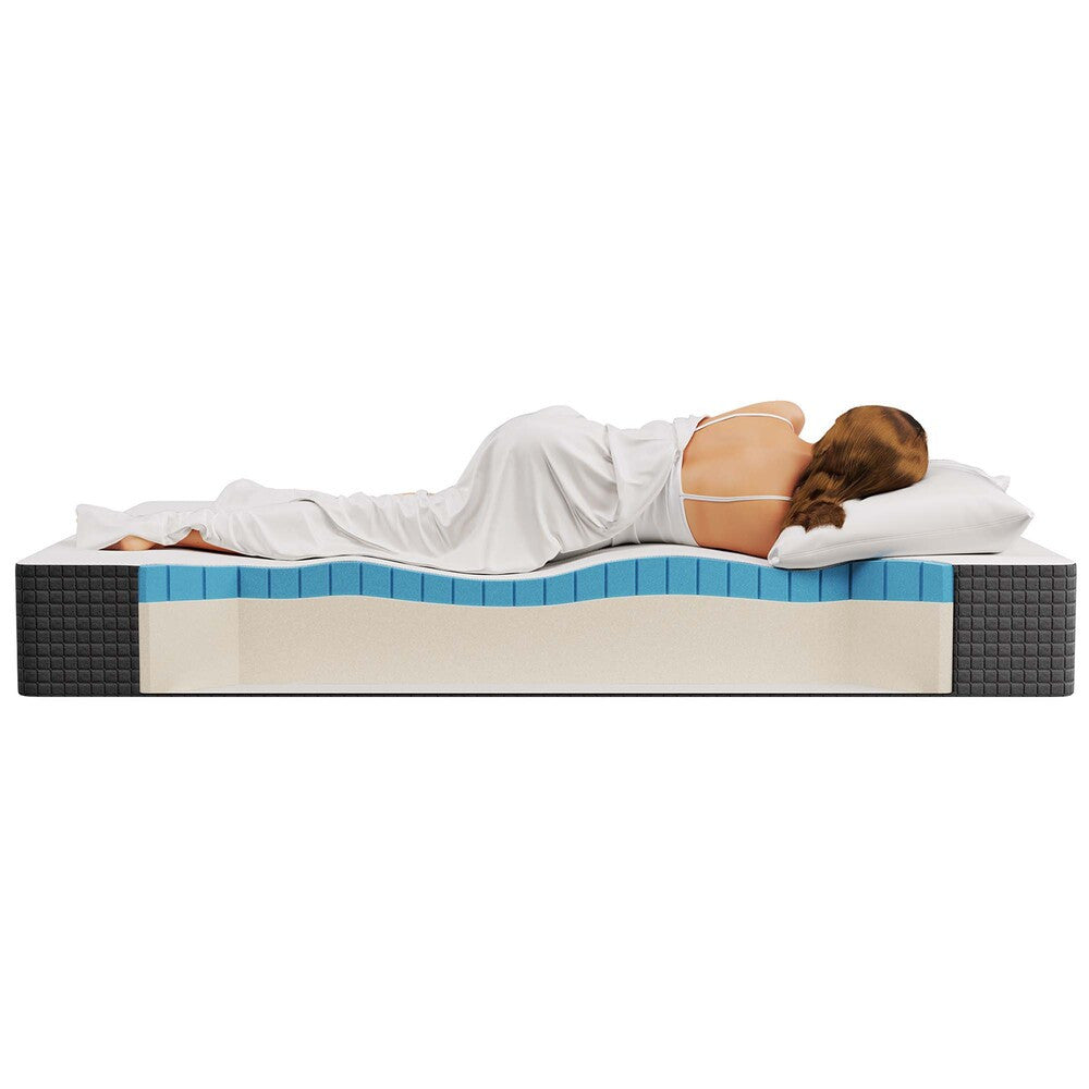 MOD-5489-WHI Aveline 10" King Mattress by Modway