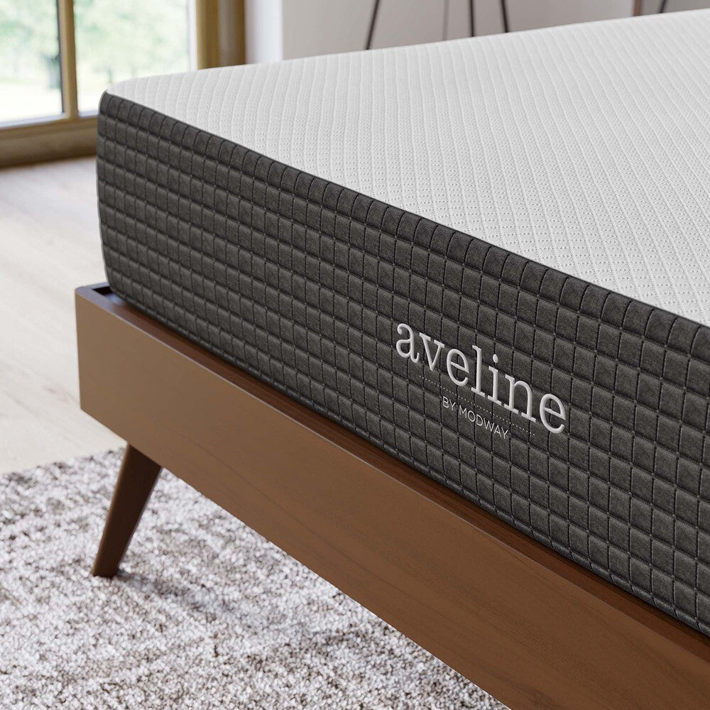 MOD-5489-WHI Aveline 10" King Mattress by Modway