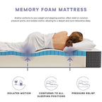 MOD-5487-WHI Aveline 10" Twin Mattress by Modway