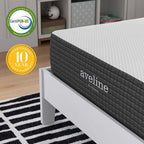 MOD-5487-WHI Aveline 10" Twin Mattress by Modway
