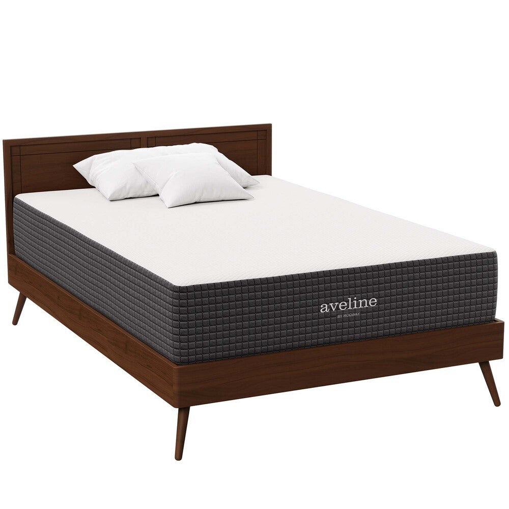 MOD-6599-WHI Aveline 12" Memory Foam Full Mattress by Modway