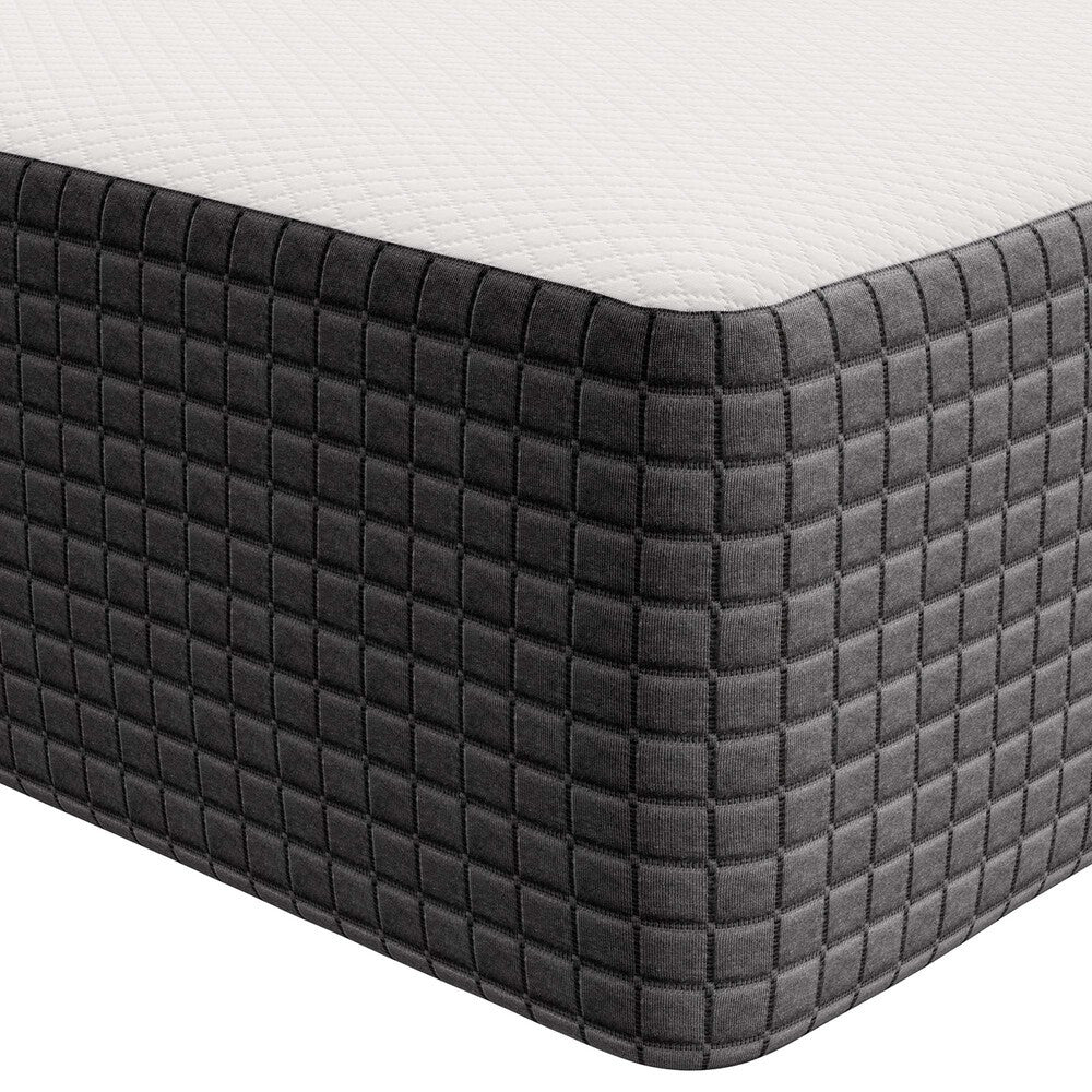 MOD-6601-WHI Aveline 12" Memory Foam King Mattress by Modway