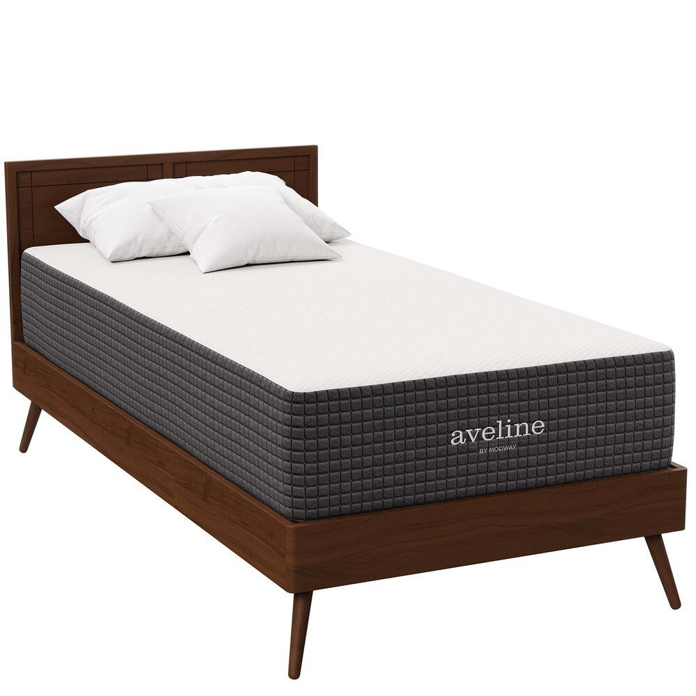 MOD-6598-WHI Aveline 12" Memory Foam Twin Mattress by Modway