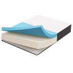 MOD-6598-WHI Aveline 12" Memory Foam Twin Mattress by Modway
