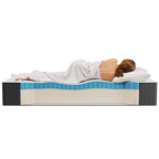MOD-6598-WHI Aveline 12" Memory Foam Twin Mattress by Modway