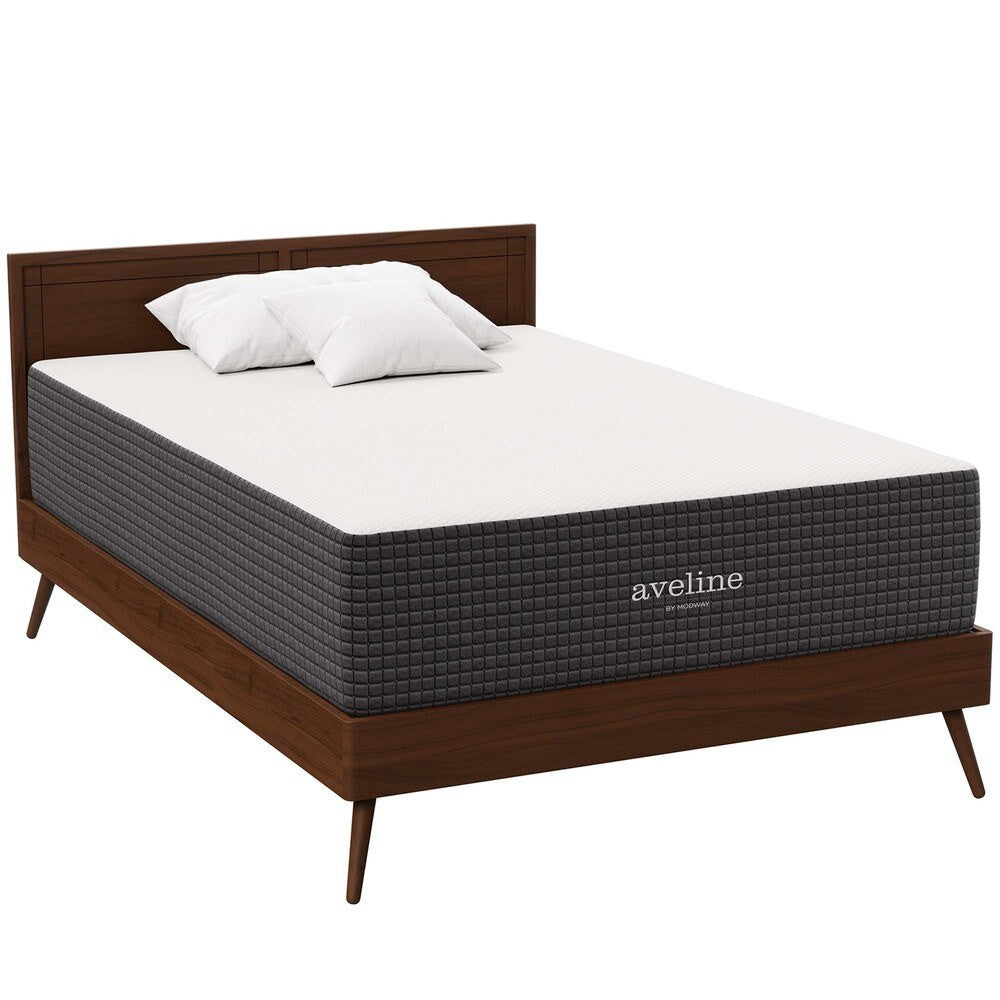 MOD-6603-WHI Aveline 14" Memory Foam Full Mattress by Modway
