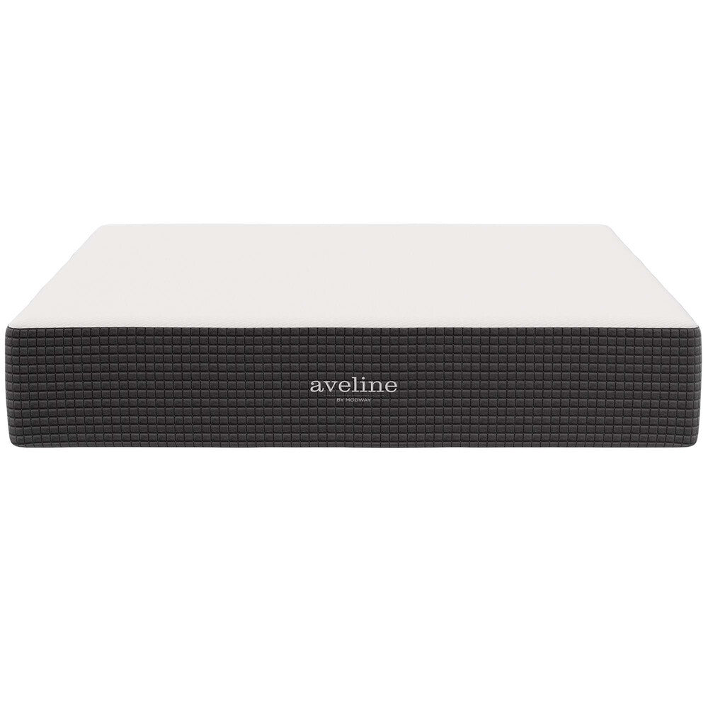 MOD-6605-WHI Aveline 14" Memory Foam King Mattress by Modway