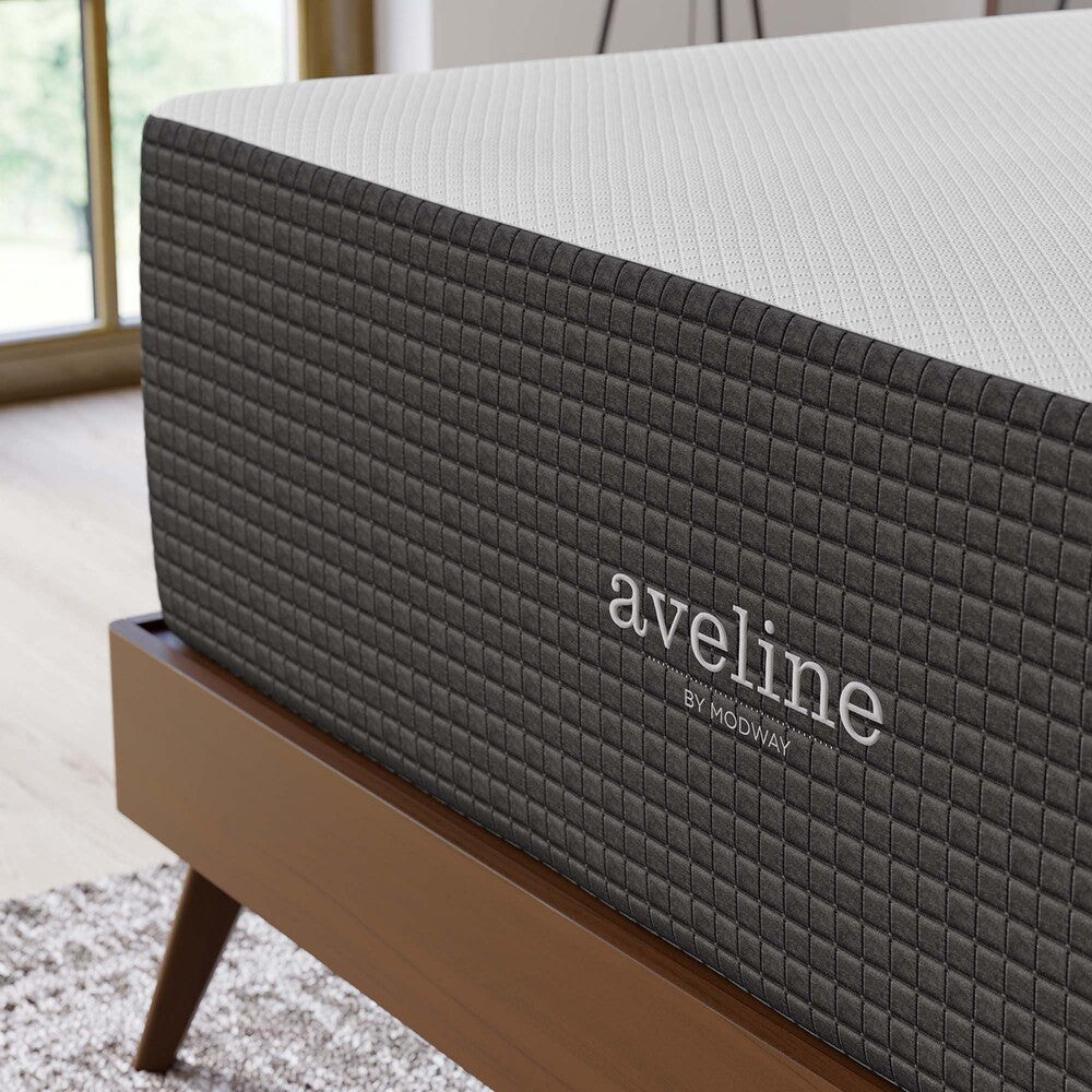 MOD-6609-WHI Aveline 16" Memory Foam King Mattress by Modway