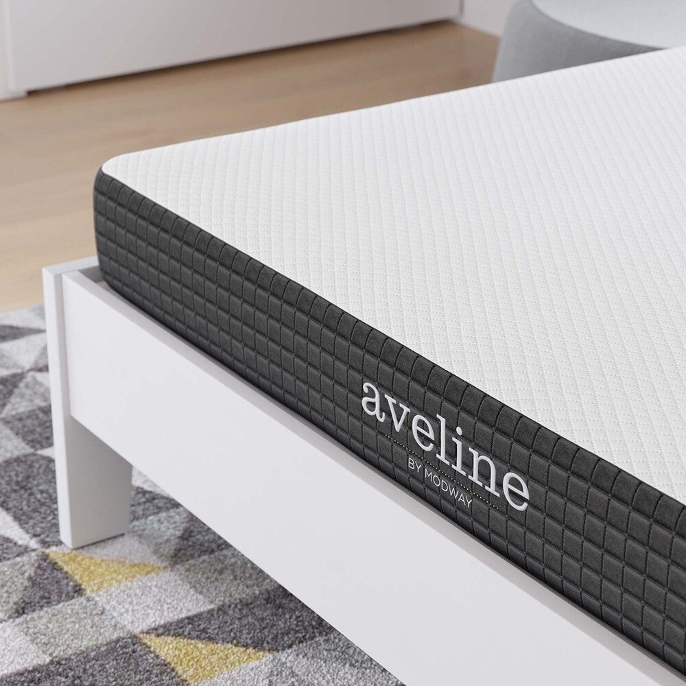 MOD-5345-WHI Aveline 6" Full Mattress by Modway